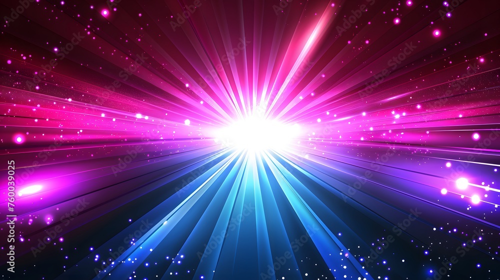 Naklejka premium Beautiful light rays wallpaper.