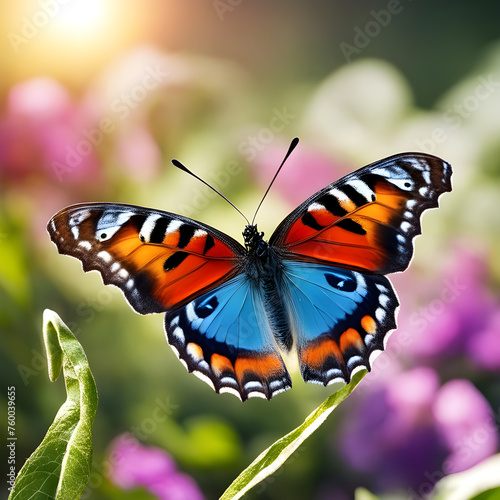 butterfly on flower © Tiago