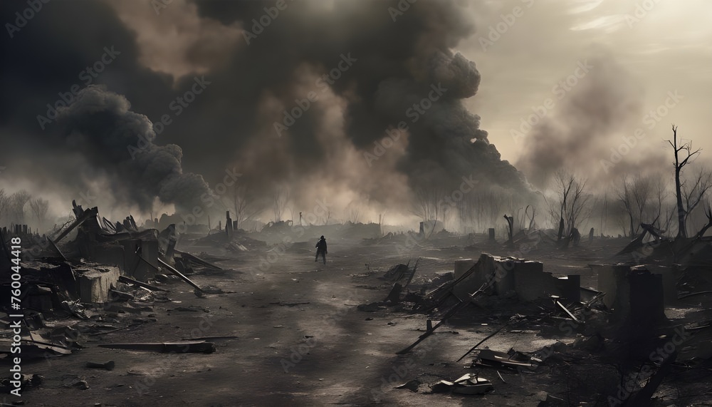 Echoes of War: Capturing the Devastation of the Battlefield