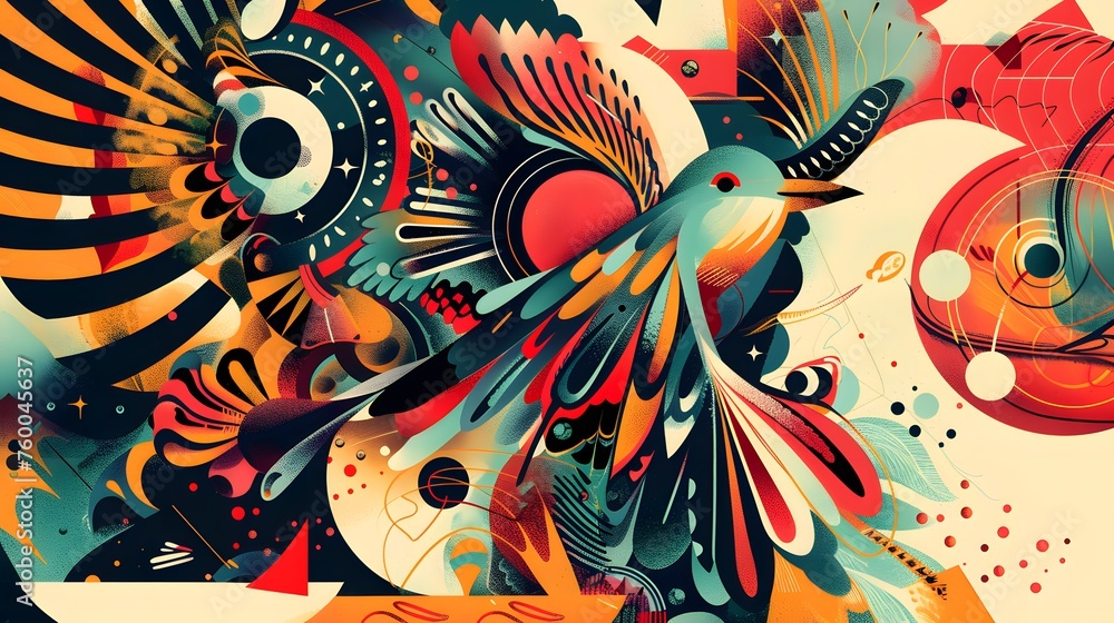 Minimalist abstract art with music as the inspiration. Minimalist abstract art with music as the inspiration.