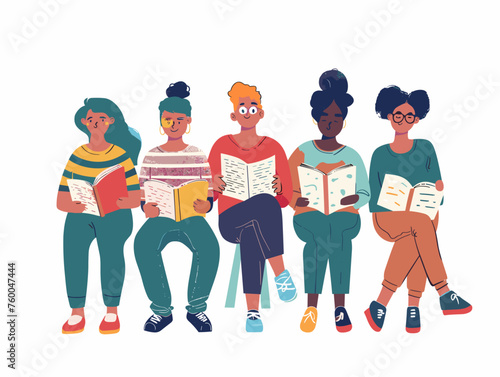  A book club brings together individuals from various backgrounds to discuss a book that explores themes of diversity and understanding. 