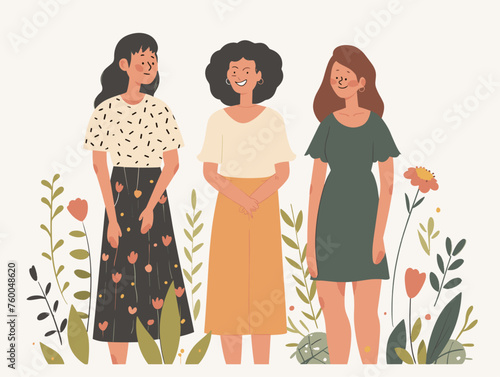  A group of mothers gather in a support group offering each other encouragement and sharing the joys and challenges of parenthood. 