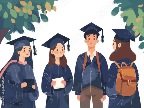  A tearful goodbye unfolds as graduates say farewell to their dormitory life and resident advisors. 