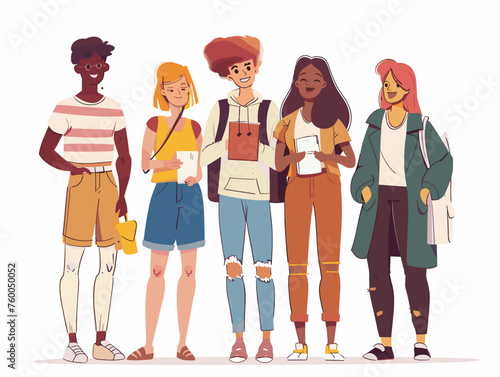  In a classroom students from various backgrounds work together on a project their diverse perspectives leading to a creative and insightful solution. 