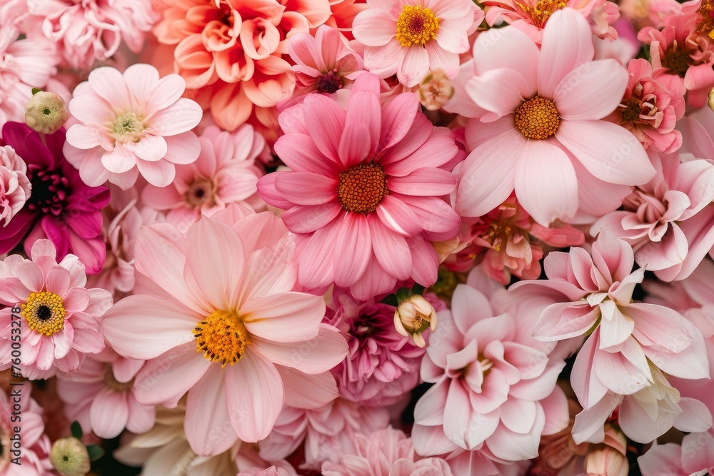 Pink wild flower. Fresh flora soft. Generate Ai Pink wild flower. Fresh flora soft. Generate Ai