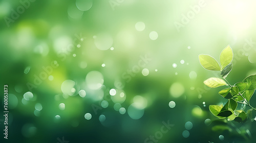 Close-up of vibrant green plants