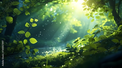 green plant background