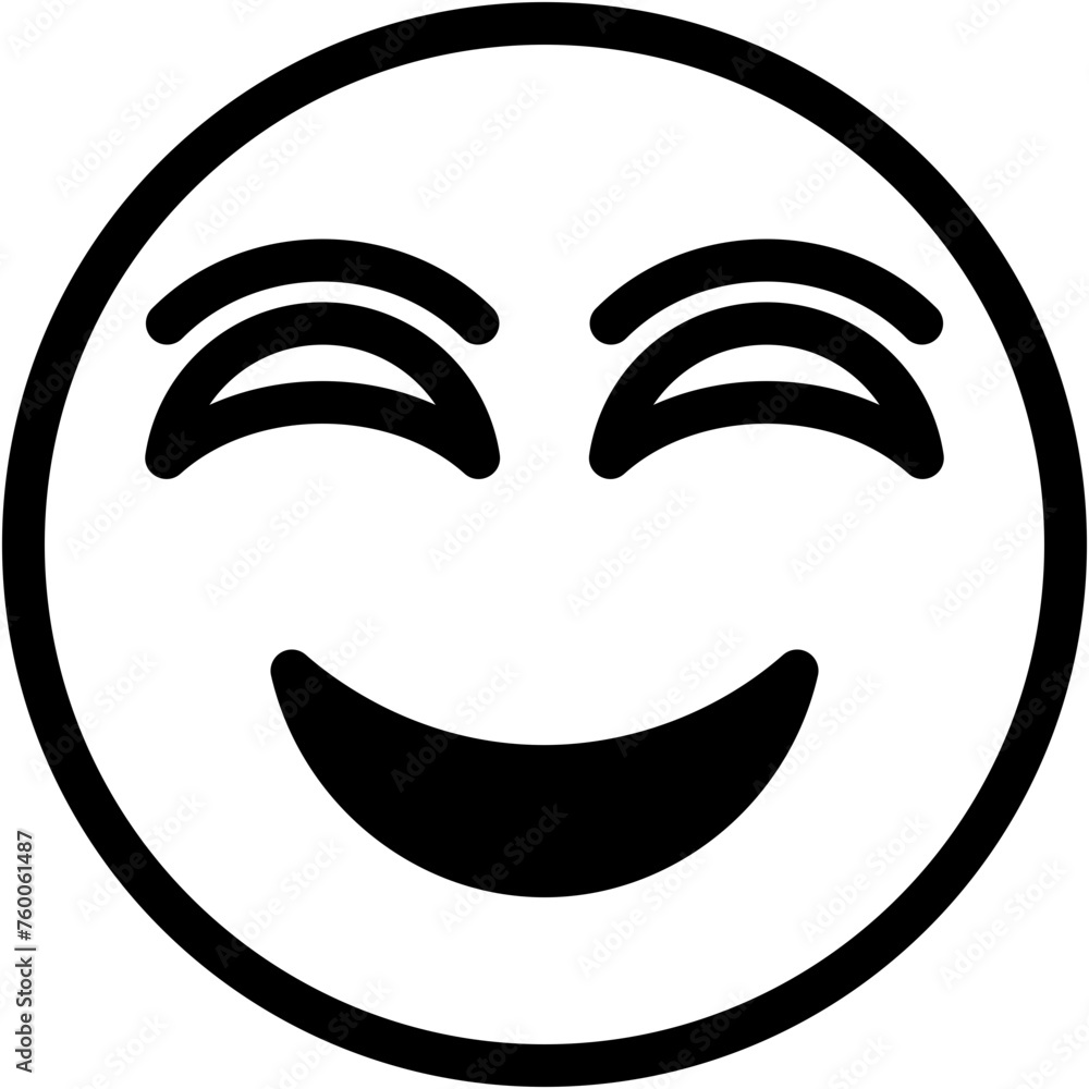 Vector Icon Happy, Happiness, Smiley, Emoji, Smileys, Emoticons Vector Icon Happy, Happiness, Smiley, Emoji, Smileys, Emoticons