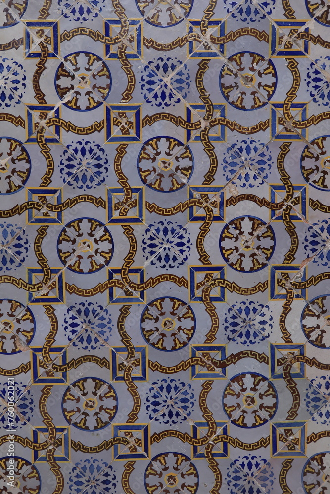 detail of the ceiling of a mosque