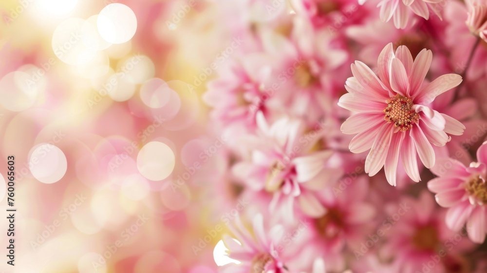 The spring flower background