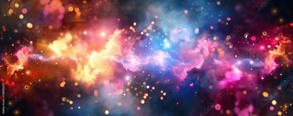 Fototapeta premium cosmic energy background.