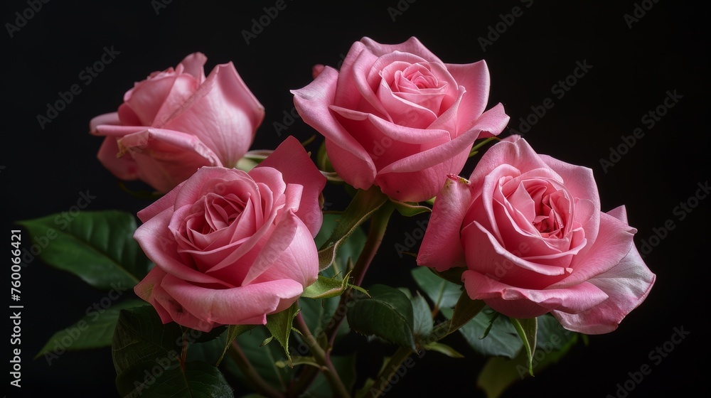 Dark background with beautiful rose flowers. Dark background with beautiful rose flowers.