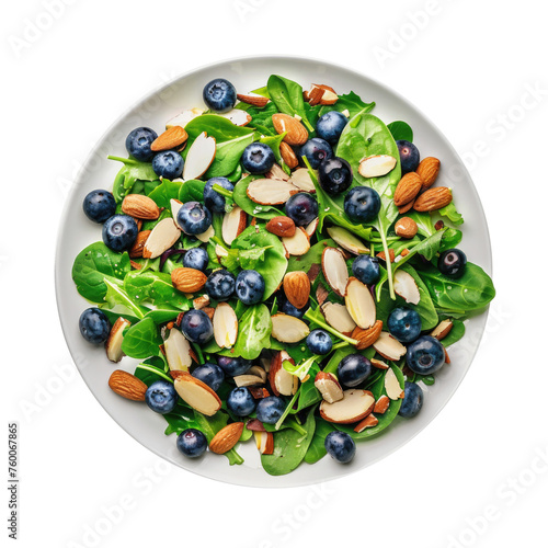 Salad with Blueberries and ...