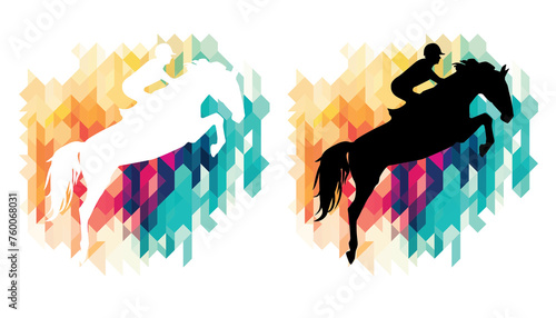 colorful icons on a transparent background