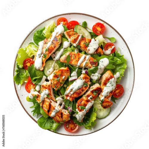 Chicken Salad with Tomatoes...