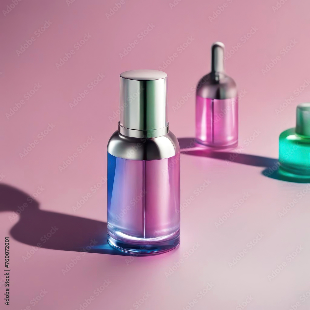Elevate your skincare routine with this elegant, iridescent serum bottle set Elevate your skincare routine with this elegant, iridescent serum bottle set