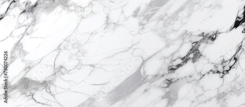 A closeup photo of a white marble texture resembling a snowy landscape with a slope covered in snow, creating a beautiful pattern similar to a twig or wood grain