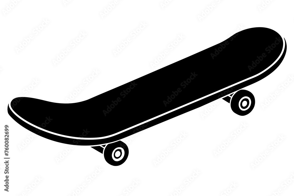 illustration of a skateboard 