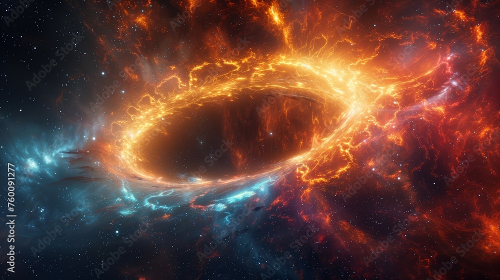 Black Hole at Center of Galaxy Black Hole at Center of Galaxy