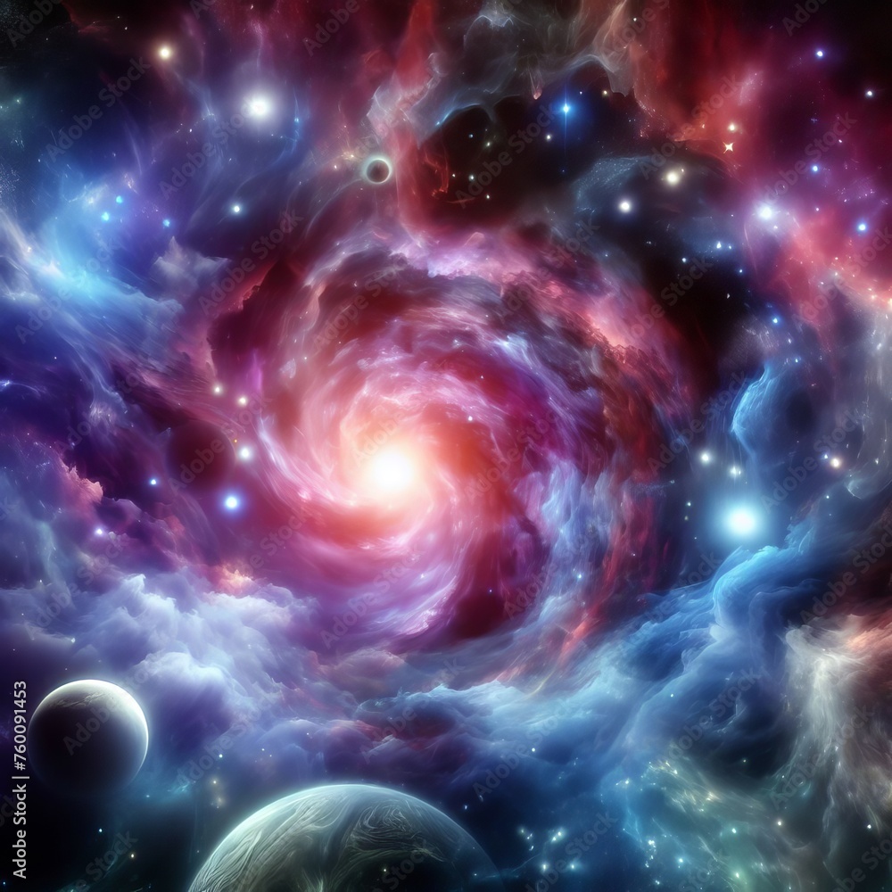 Galactic Exploration: Embark on an interstellar journey amidst swirling nebulae and distant planets, where the cosmos unfolds in a mesmerizing display of cosmic wonder and celestial beauty. Galactic Exploration: Embark on an interstellar journey amidst swirling nebulae and distant planets, where the cosmos unfolds in a mesmerizing display of cosmic wonder and celestial beauty.