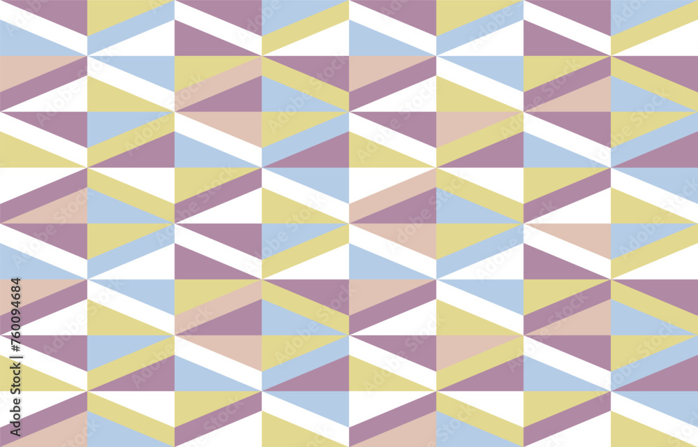 Fototapeta premium Vector geometric seamless pattern in art deco style.