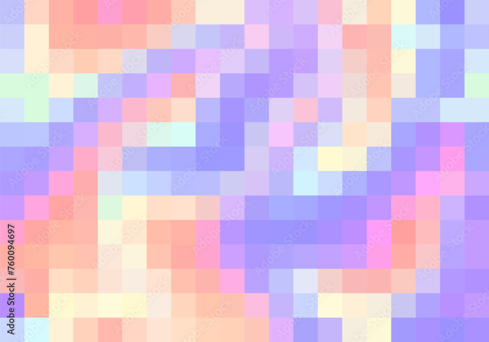 Vector seamless abstract rainbow background in pixel style. Colorful pattern in tie dye style. Vector seamless abstract rainbow background in pixel style. Colorful pattern in tie dye style.