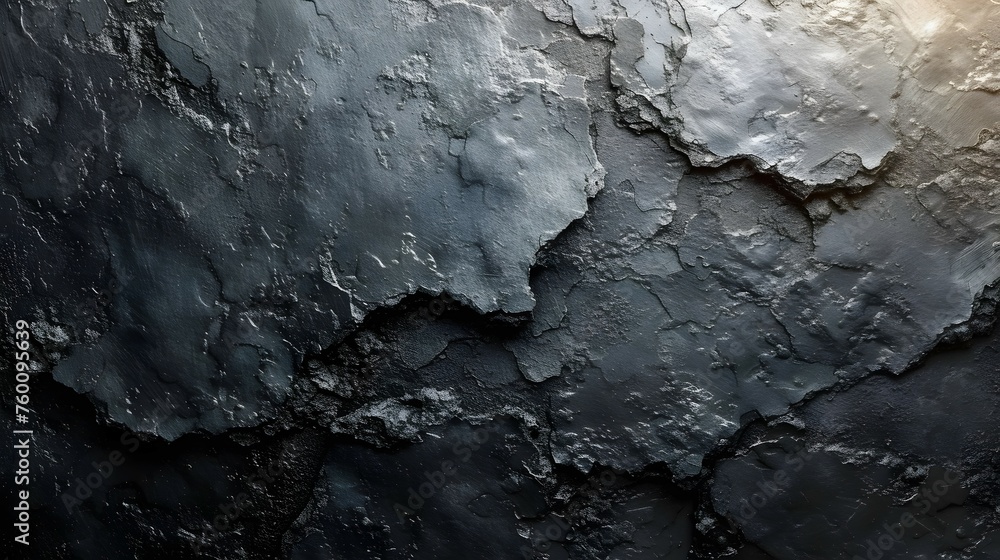 The allblack background, with its monochromatic depth and subtle grain