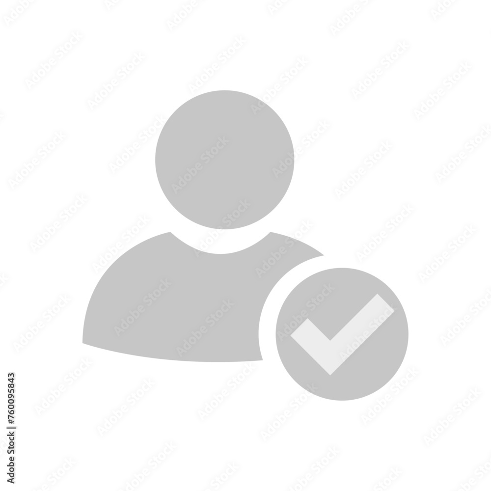 Vector flat illustration in grayscale. Avatar, user profile, person icon, gender neutral silhouette, profile picture. Suitable for social media profiles, icons, screensavers and as a template. Vector flat illustration in grayscale. Avatar, user profile, person icon, gender neutral silhouette, profile picture. Suitable for social media profiles, icons, screensavers and as a template.