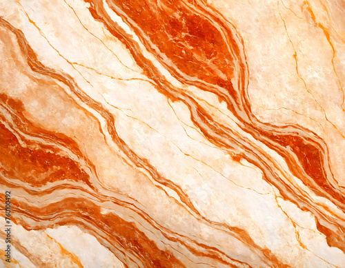 Marble background of orange-beige color.
