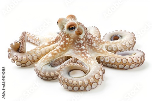 octopus isolated on white background