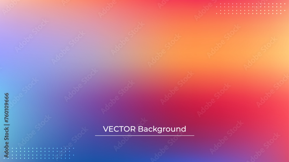 custom made wallpaper toronto digitalAbstract blurred gradient mesh background in bright rainbow colors. Colorful smooth banner template. Easy editable soft colored vector illustration in EPS10 without transparency.