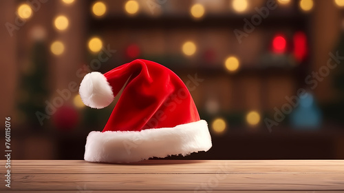 Santa hat, perfect for Christmas themed designs and holiday decorations
