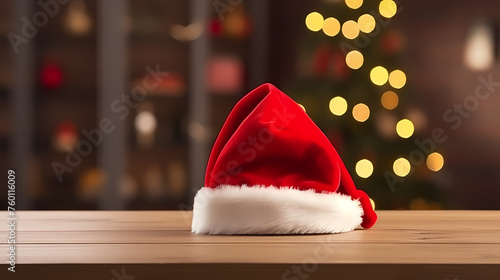 Santa hat, perfect for Christmas themed designs and holiday decorations