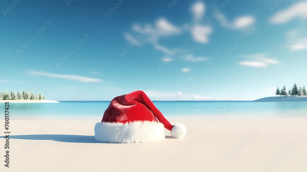 Santa hat, perfect for Christmas themed designs and holiday decorations Santa hat, perfect for Christmas themed designs and holiday decorations
