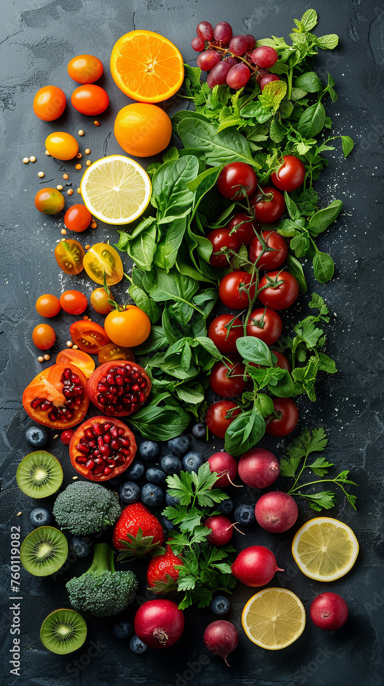 Healthy food commercial-style poster, fresh and wholesome, farm-to-table goodness, vibrant Healthy food commercial-style poster, fresh and wholesome, farm-to-table goodness, vibrant