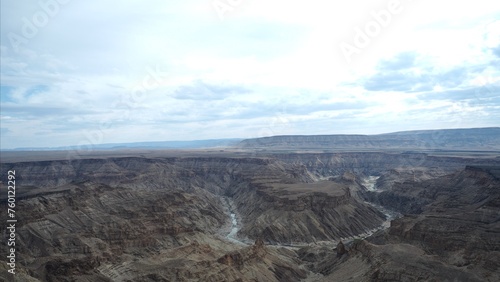 Fish river canyon in Namibia  Africa