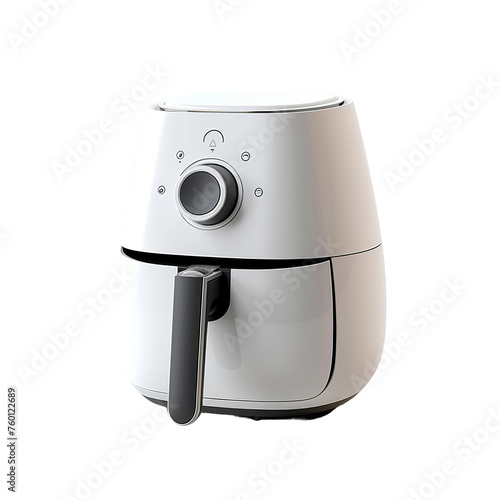 airfryer isolated on white