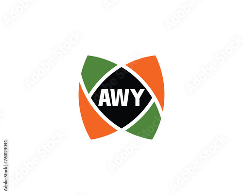Free Download AWY logo design vector template - GFXLoad