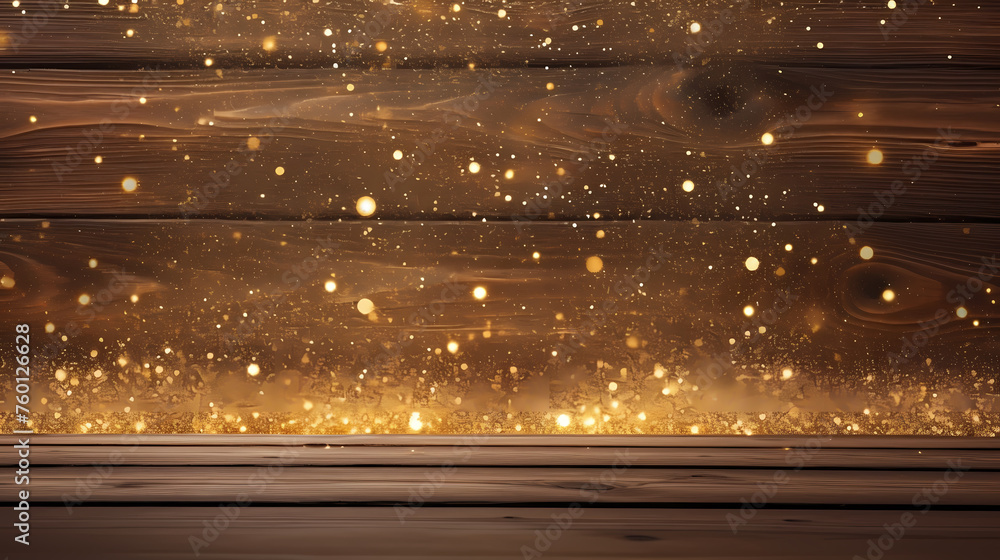 Golden shiny abstract background