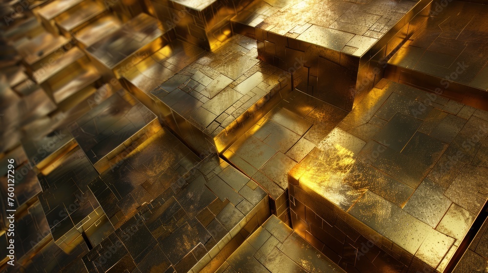 Shining lots of gold ingot background Shining lots of gold ingot background