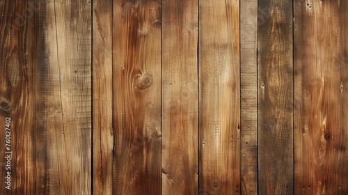 Detailed image of aged wooden planks, showcasing the natural grain, knots, and warm tones of the wood