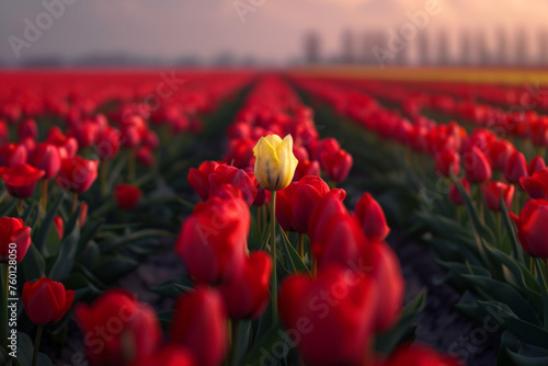 professional photography of a field of tulips 02