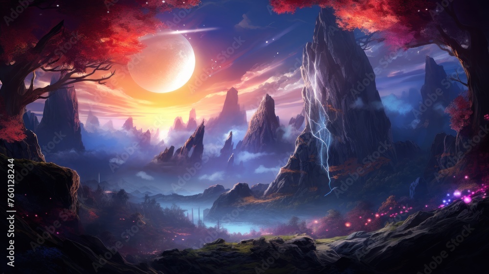Fantasy Landscape Game Art Fantasy Landscape Game Art
