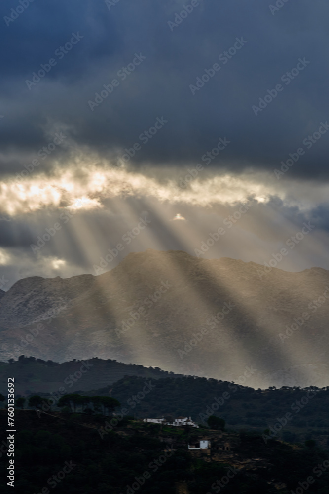 Ronda town surroundings Spain landscape Ronda town surroundings Spain landscape