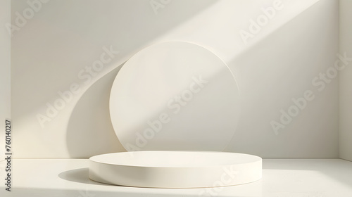 Podium background, product presentation, architecture podium background and wallpaper