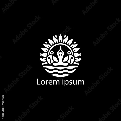 A yoga logo design for company