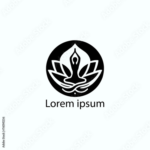 A yoga logo design for company