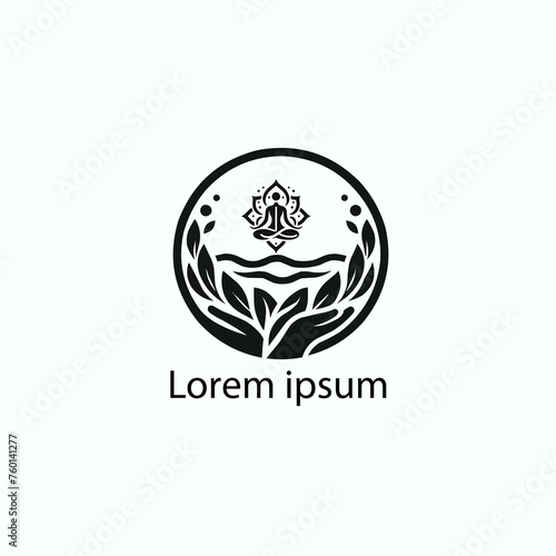 A yoga logo design for company