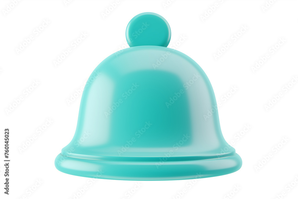 3d notification bell icon isolated on white background. 3d render ringing bell. Realistic icon - Ai generated 3d notification bell icon isolated on white background. 3d render ringing bell. Realistic icon - Ai generated