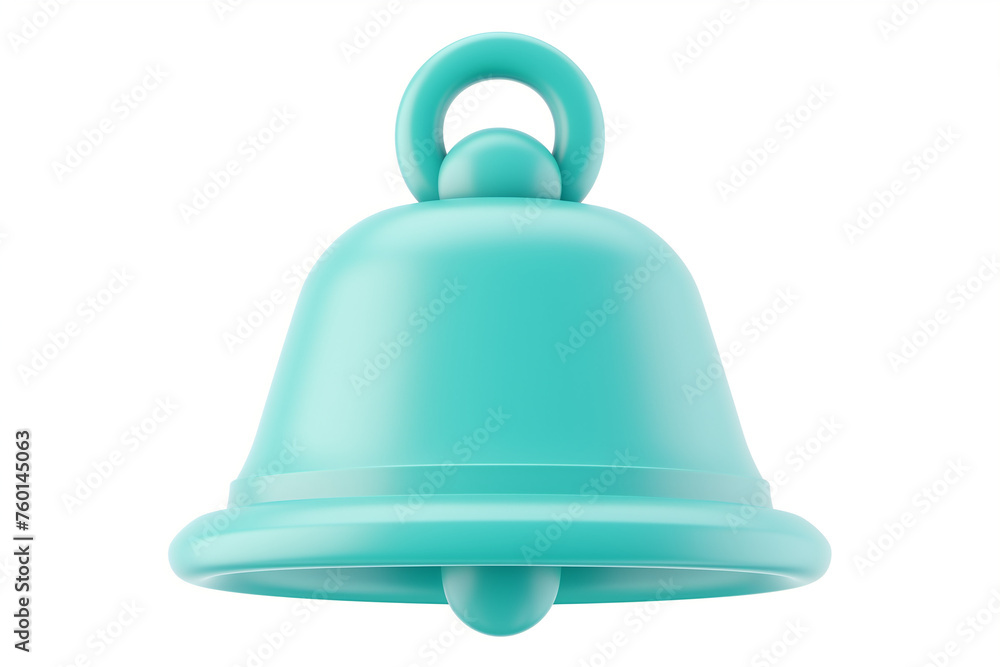 3d notification bell icon isolated on white background. 3d render ringing bell. Realistic icon - Ai generated 3d notification bell icon isolated on white background. 3d render ringing bell. Realistic icon - Ai generated